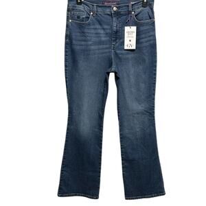 GLORIA VANDERBILT Jeans Womens Size 12 Amanda Boot Leg Classic Rise